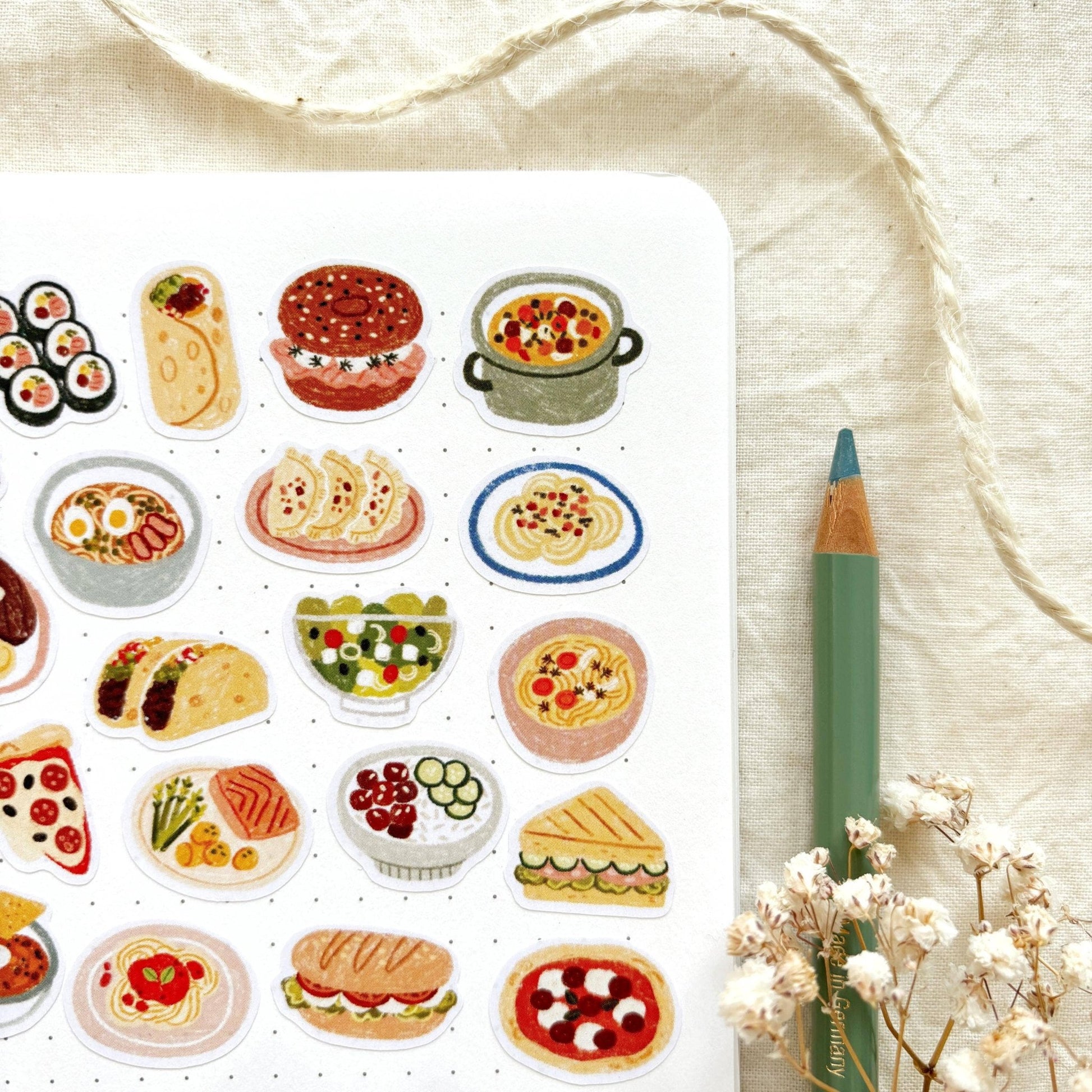 Stickers décoratifs | Och Monika | Dinner Time - Och Monika - millenotes