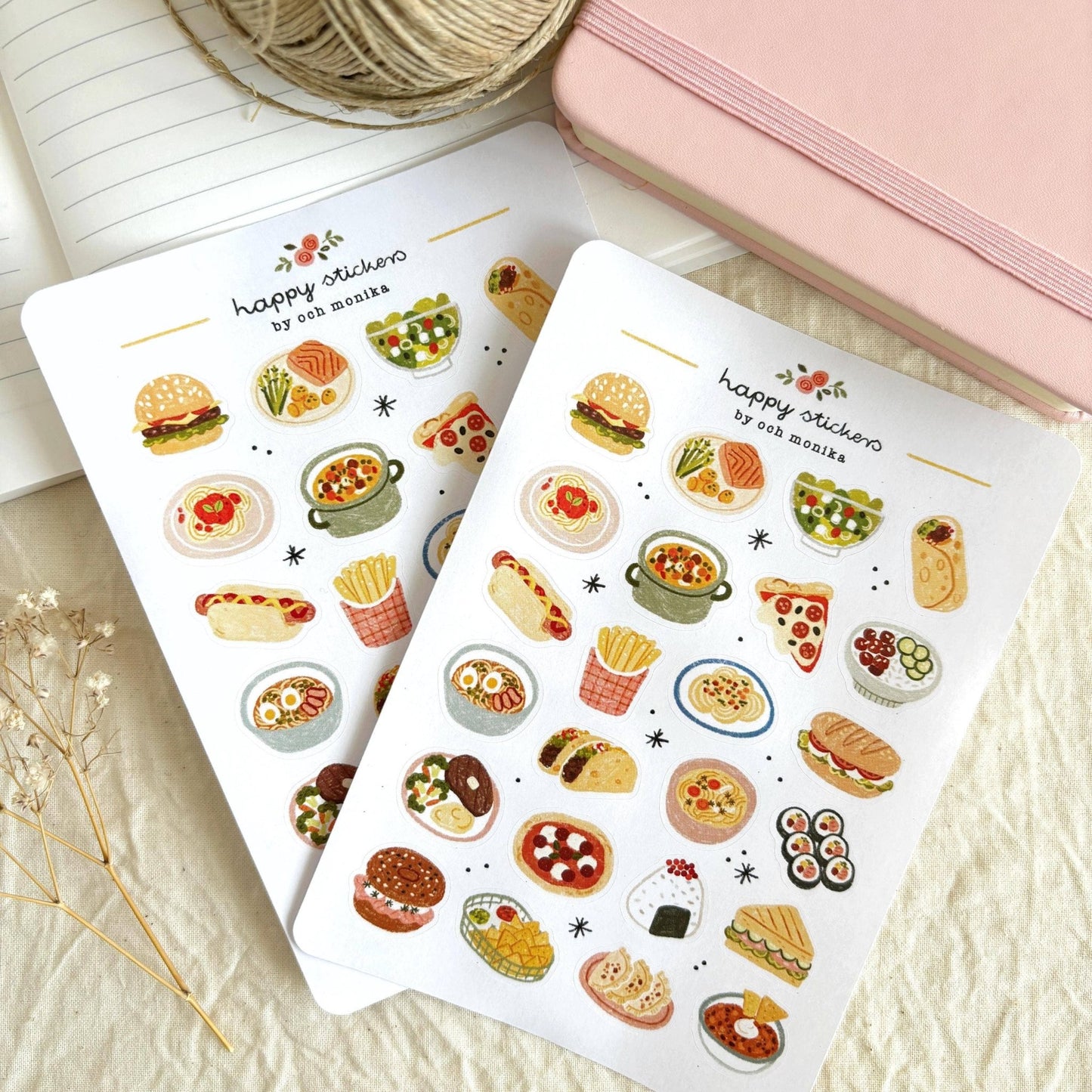 Stickers décoratifs | Och Monika | Dinner Time - Och Monika - millenotes