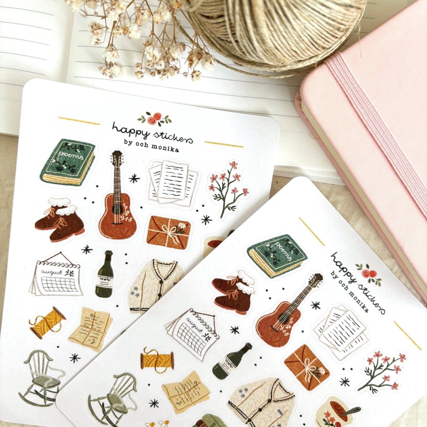 Stickers décoratifs | Och Monika | Folklore - Och Monika - millenotes
