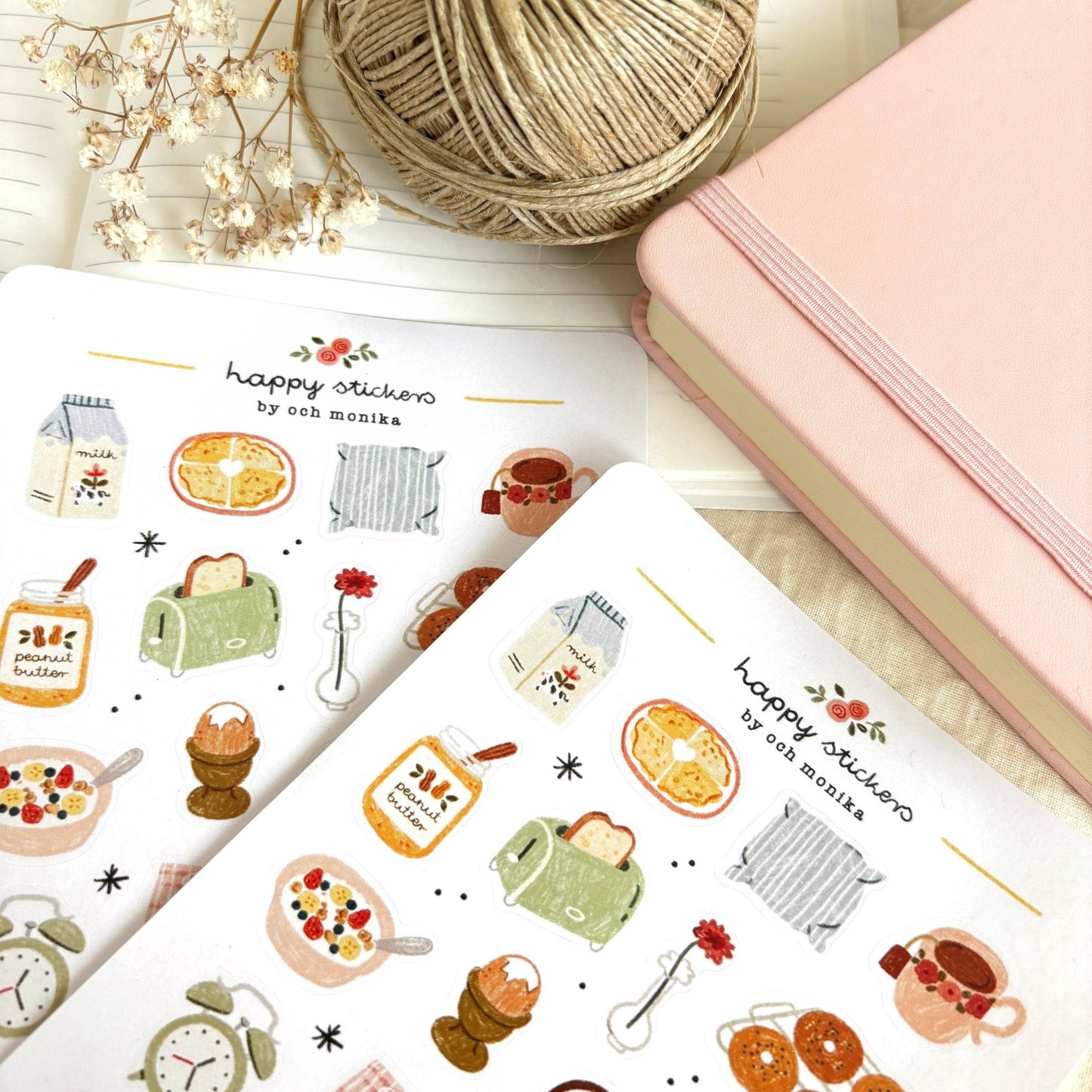 Stickers décoratifs | Och Monika | Good Morning - Och Monika - millenotes