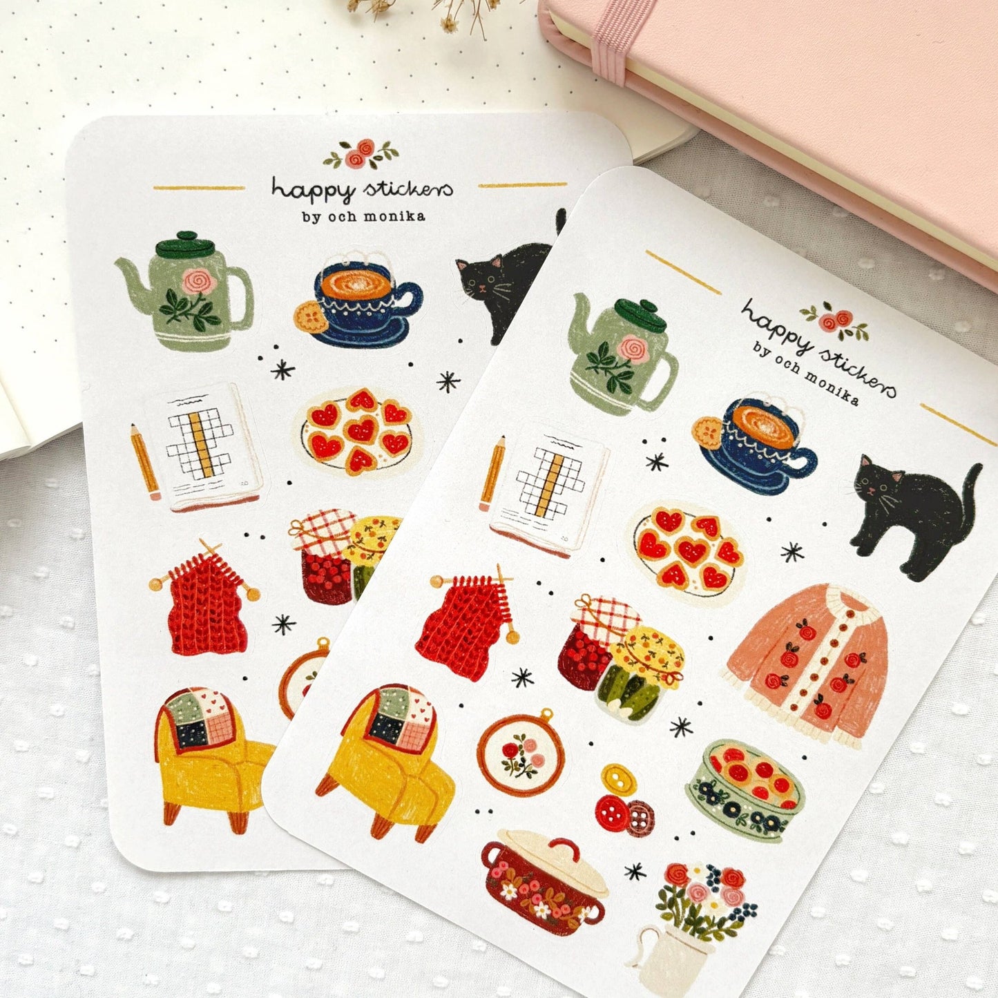 Stickers décoratifs | Och Monika | Granny Things - Och Monika - millenotes