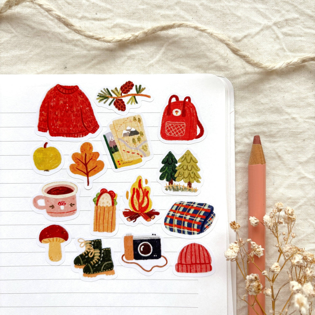 Stickers décoratifs | Och Monika | Hiking - Och Monika - millenotes