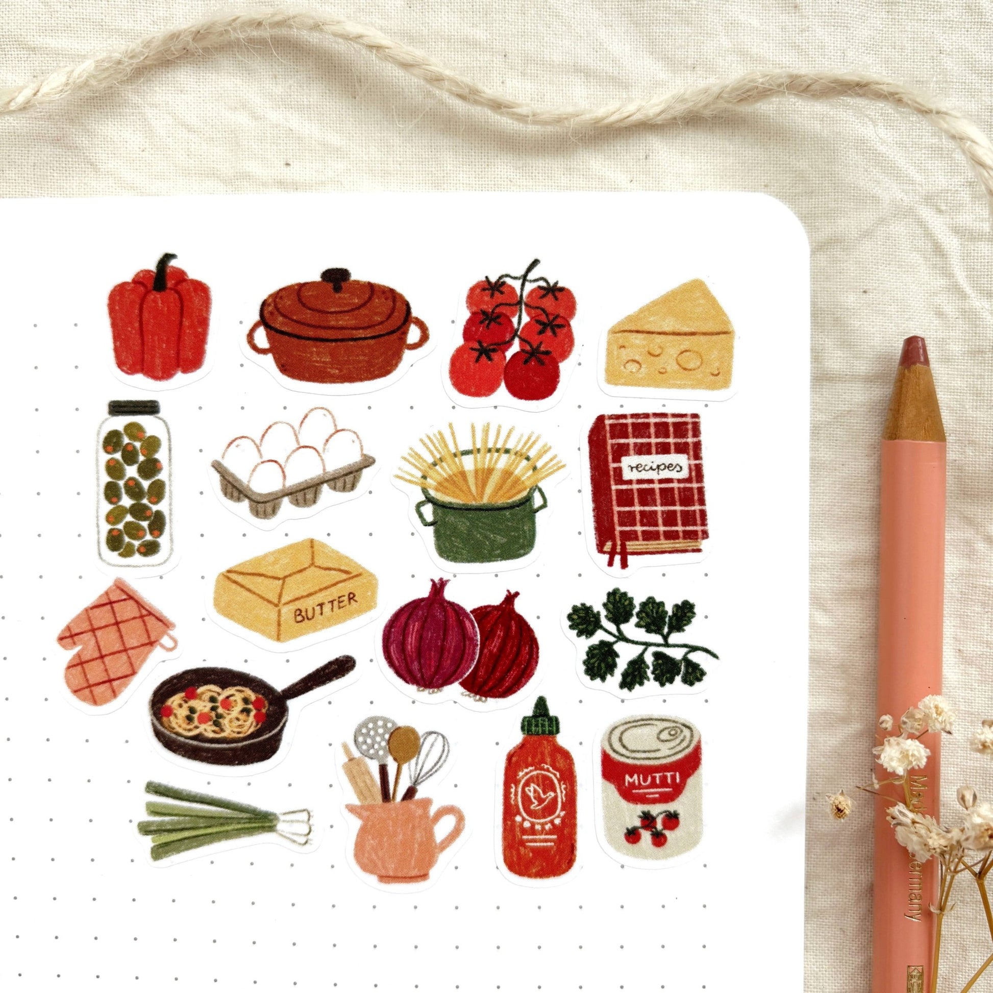 Stickers décoratifs | Och Monika | Home Cooking - Och Monika - millenotes
