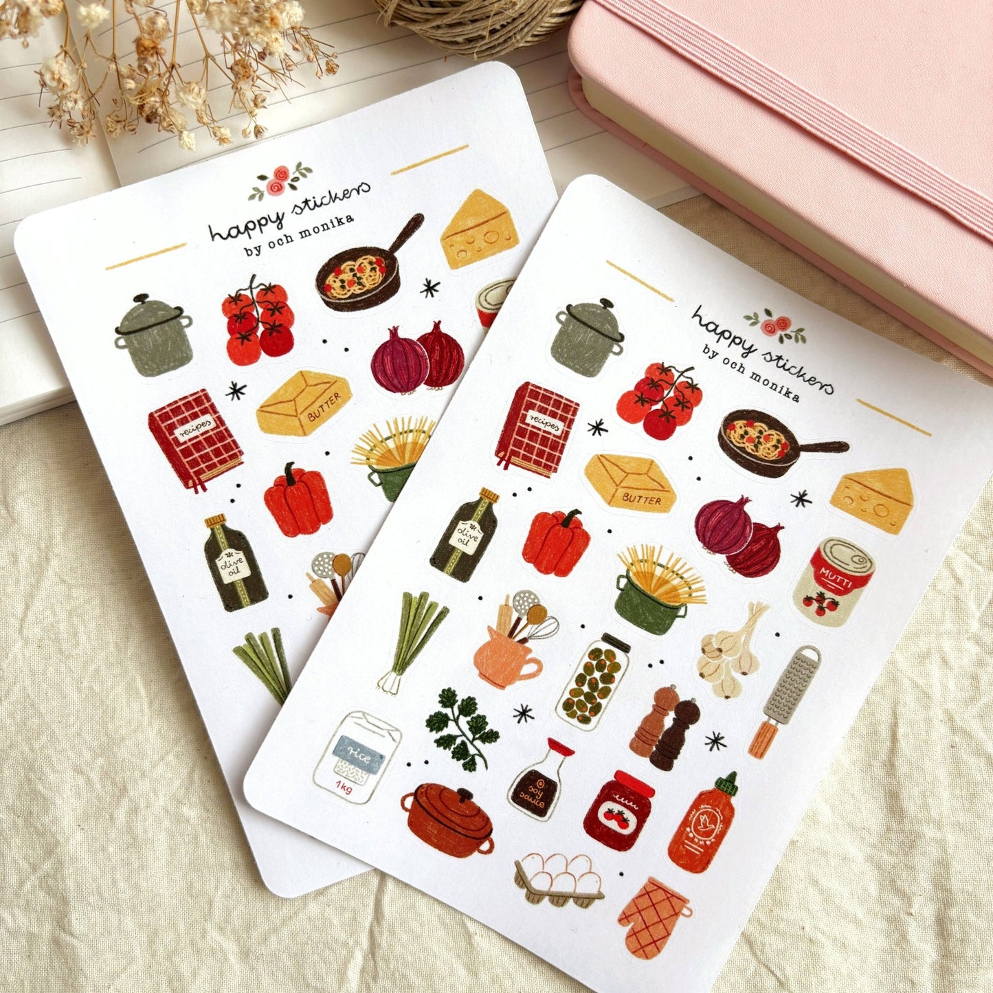 Stickers décoratifs | Och Monika | Home Cooking - Och Monika - millenotes