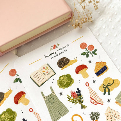 Stickers décoratifs | Och Monika | In The Garden - Och Monika - millenotes