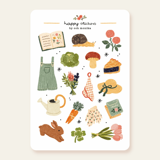 Stickers décoratifs | Och Monika | In The Garden - Och Monika - millenotes
