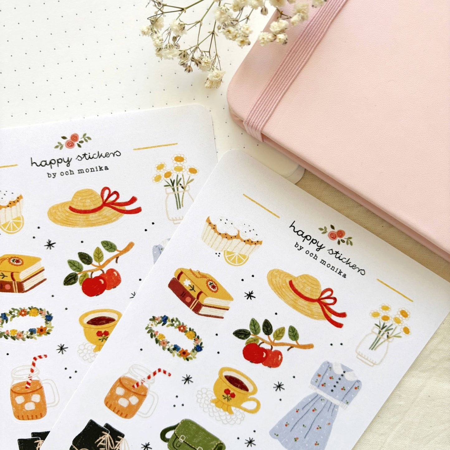 Stickers décoratifs | Och Monika | Late Summer - Och Monika - millenotes