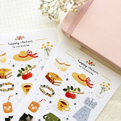 Stickers décoratifs | Och Monika | Late Summer - Och Monika - millenotes