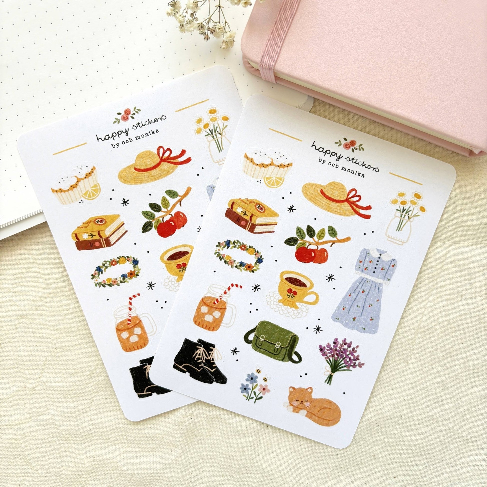 Stickers décoratifs | Och Monika | Late Summer - Och Monika - millenotes