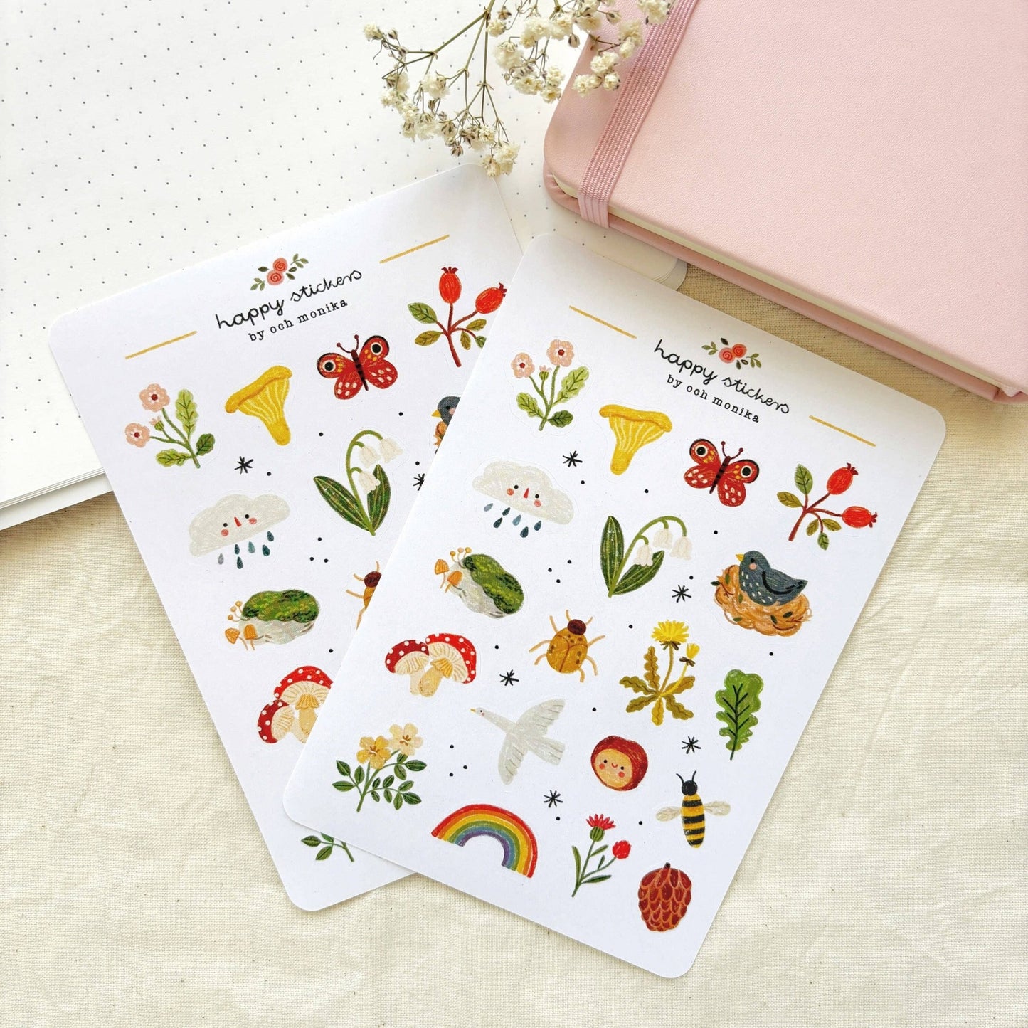 Stickers décoratifs | Och Monika | Nature - Och Monika - millenotes