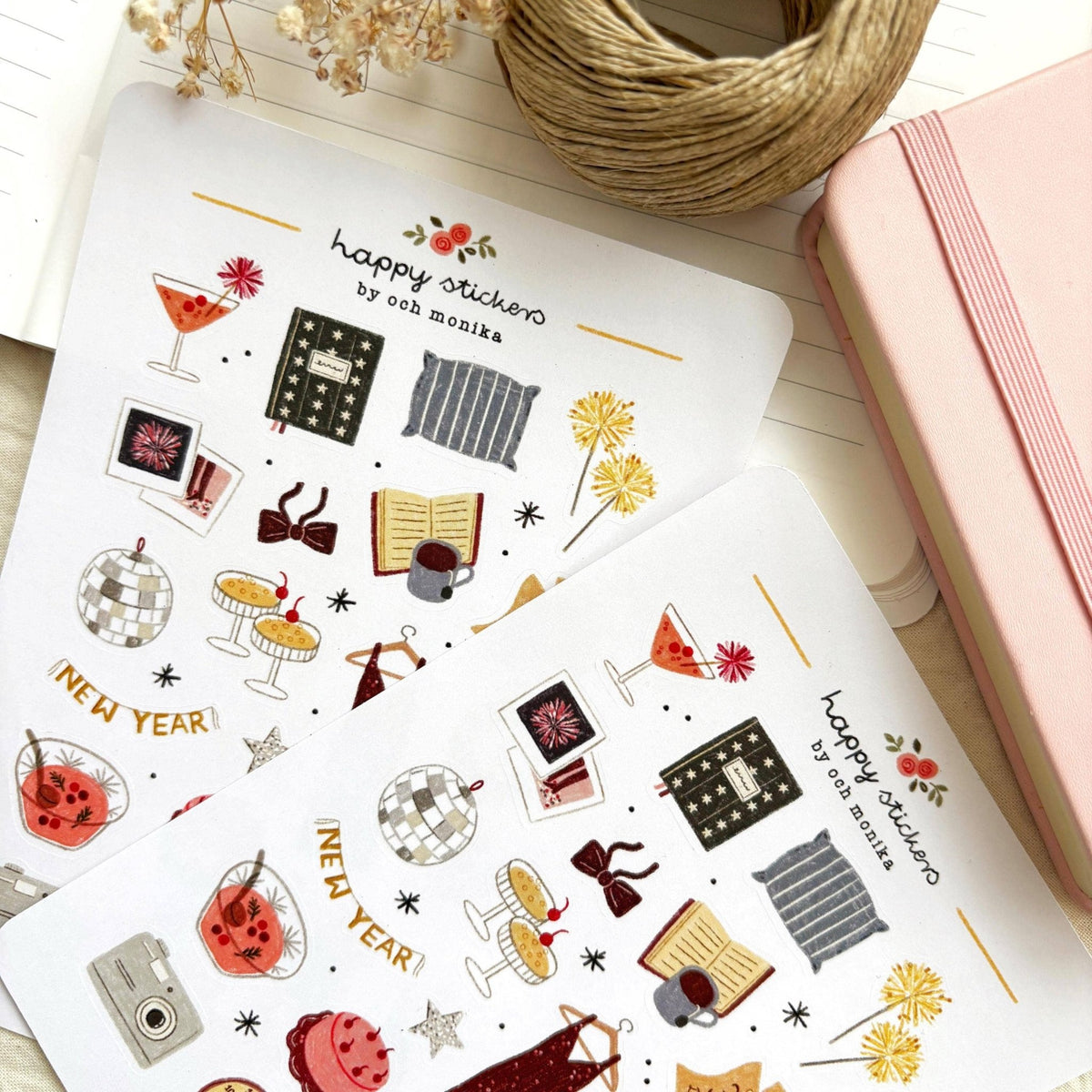 Stickers décoratifs | Och Monika | New Year’s Eve - Och Monika - millenotes