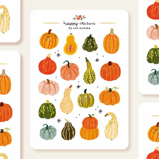 Stickers décoratifs | Och Monika | Pumpkins - Och Monika - millenotes