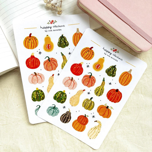 Stickers décoratifs | Och Monika | Pumpkins - Och Monika - millenotes