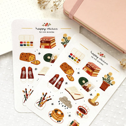 Stickers décoratifs | Och Monika | Rainy Morning - Och Monika - millenotes