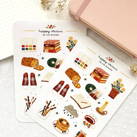 Stickers décoratifs | Och Monika | Rainy Morning - Och Monika - millenotes