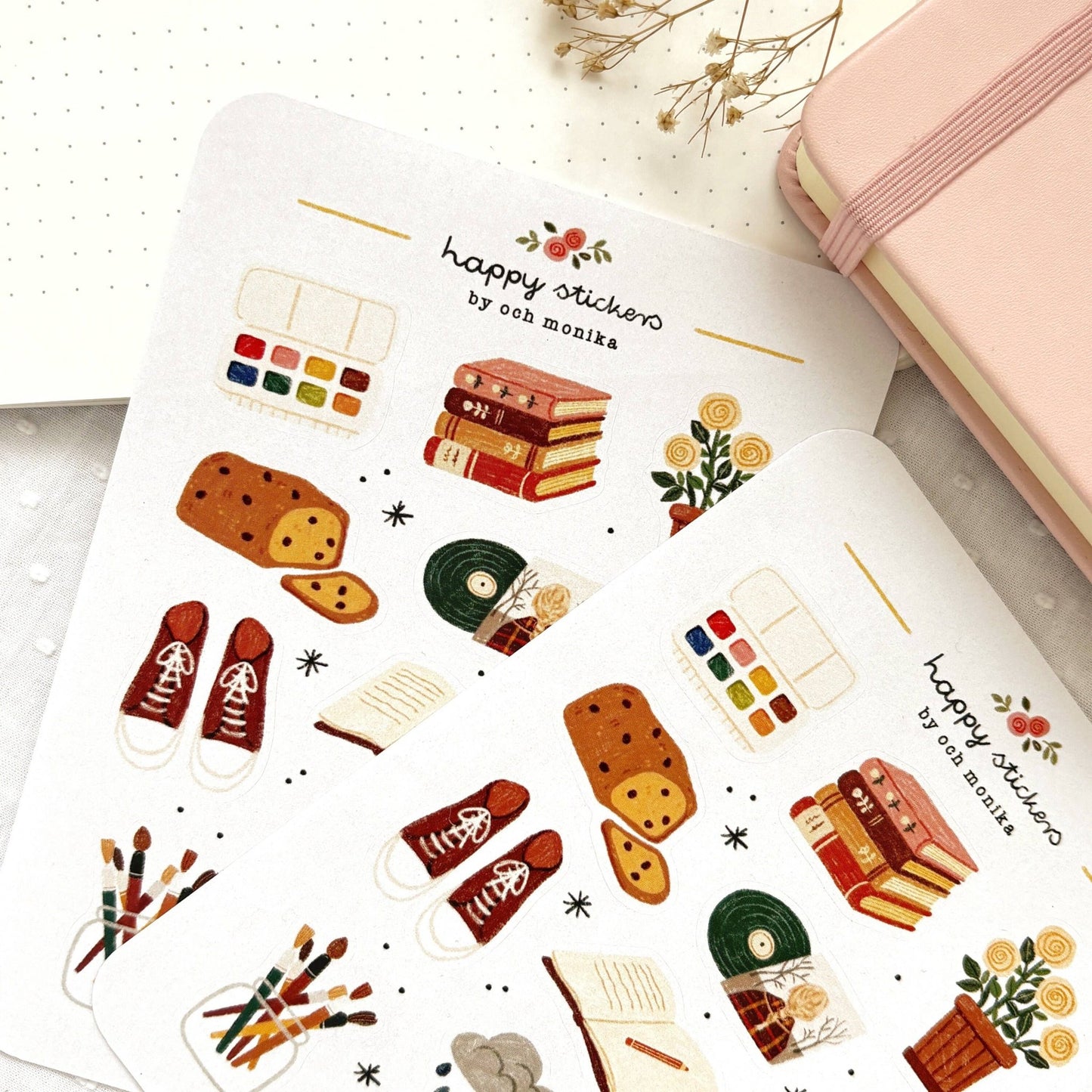 Stickers décoratifs | Och Monika | Rainy Morning - Och Monika - millenotes