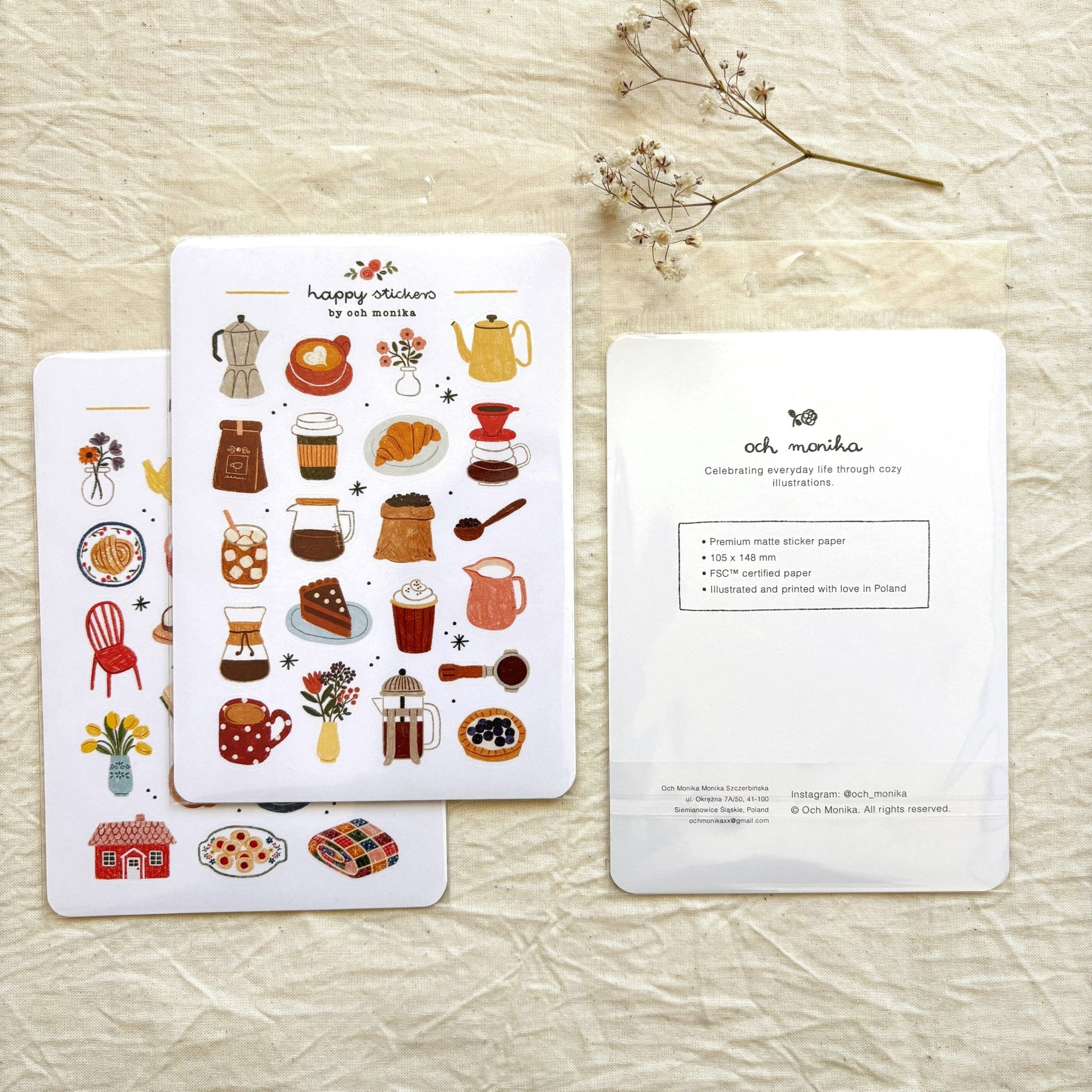 Stickers décoratifs | Och Monika | Seaside - Och Monika - millenotes