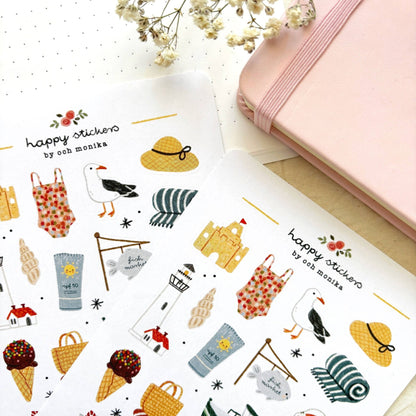 Stickers décoratifs | Och Monika | Seaside - Och Monika - millenotes