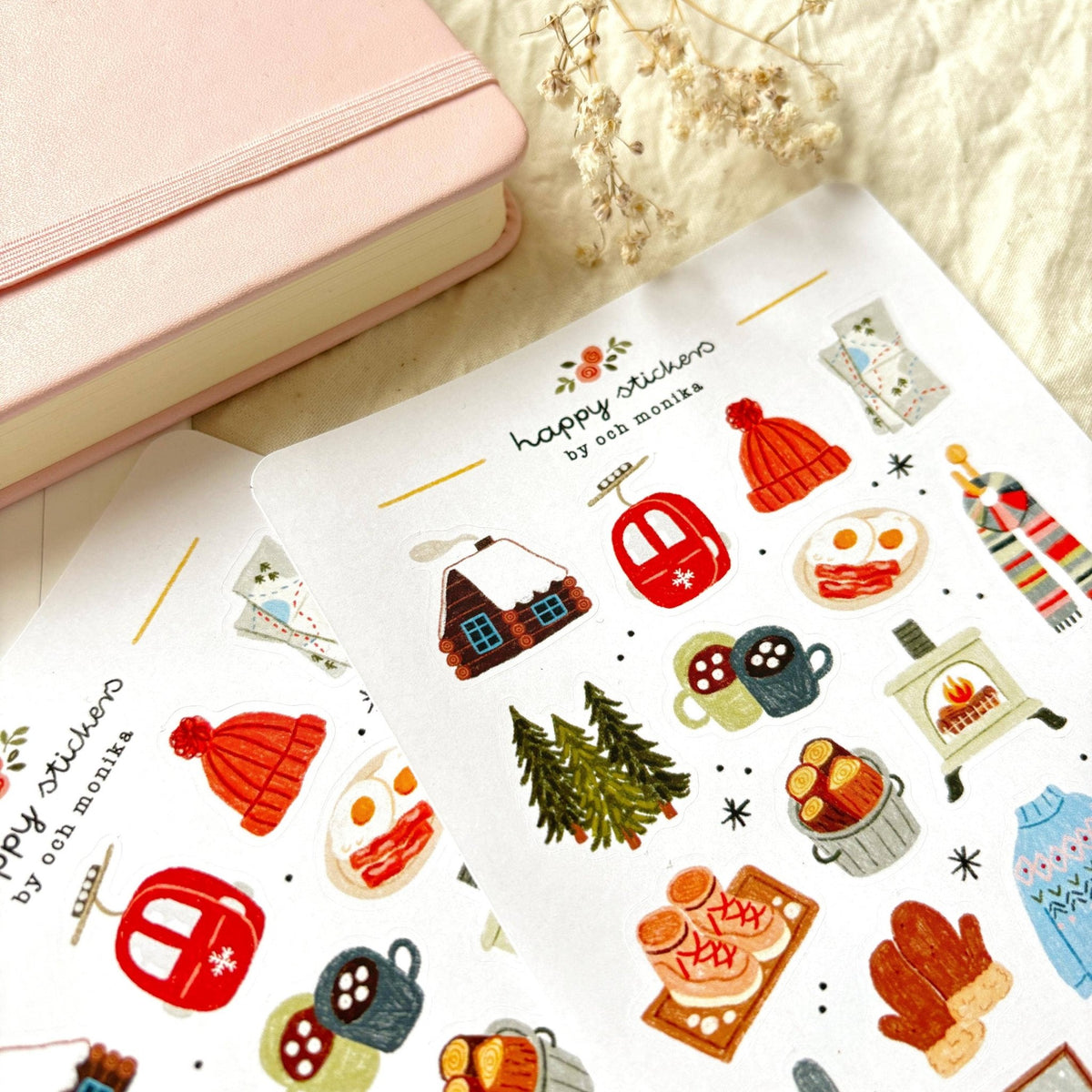 Stickers décoratifs | Och Monika | Snowy Slopes - Och Monika - millenotes