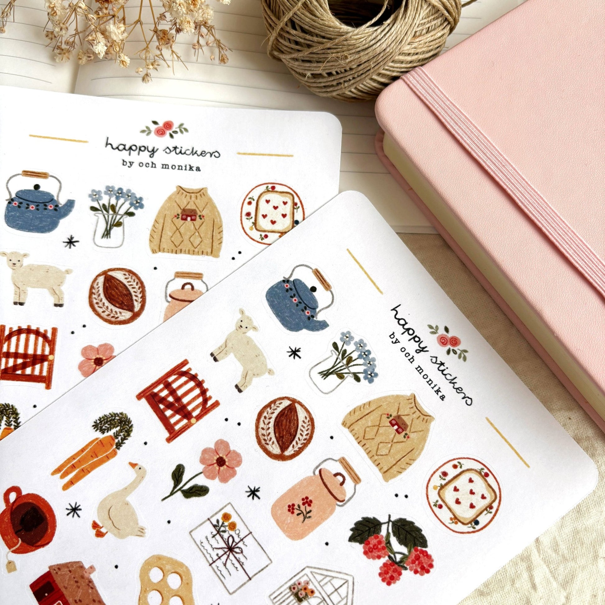 Stickers décoratifs | Och Monika | Soft Life - Och Monika - millenotes