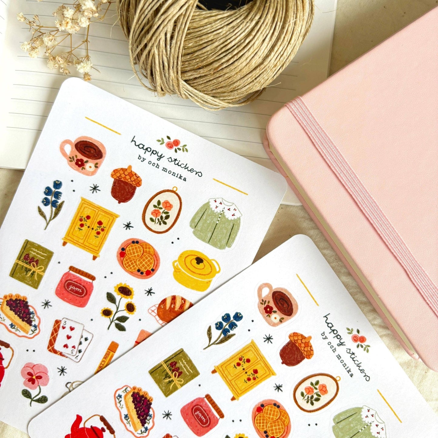 Stickers décoratifs | Och Monika | Sweet Life - Och Monika - millenotes
