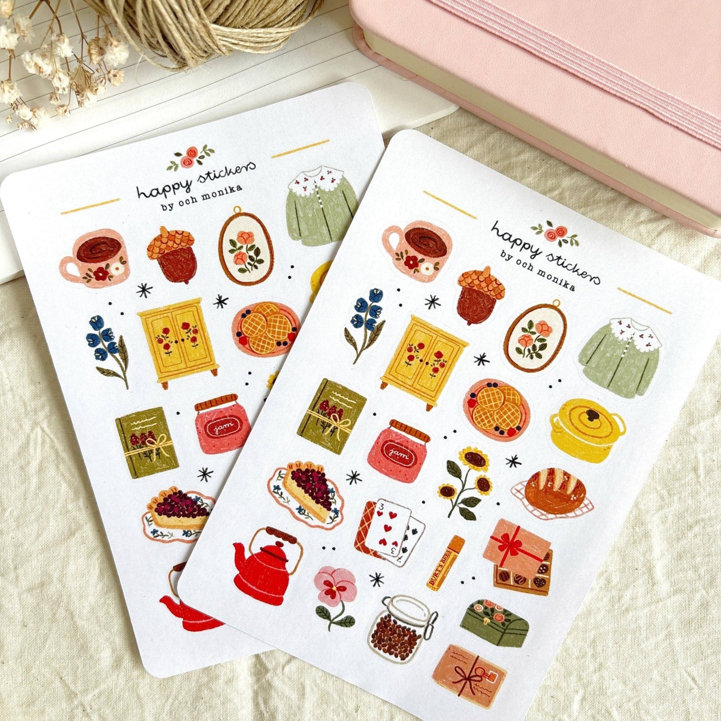 Stickers décoratifs | Och Monika | Sweet Life - Och Monika - millenotes