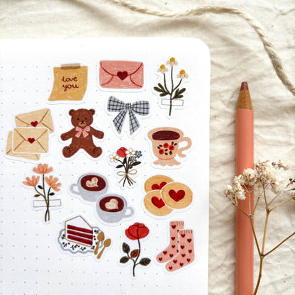 Stickers décoratifs | Och Monika | Sweet Love - Och Monika - millenotes
