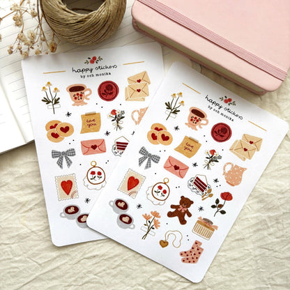 Stickers décoratifs | Och Monika | Sweet Love - Och Monika - millenotes
