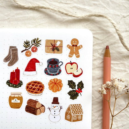 Stickers décoratifs | Och Monika | Warm Wishes - Och Monika - millenotes