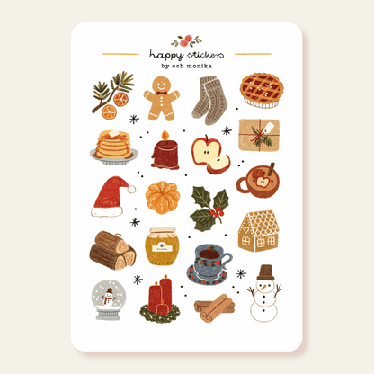 Stickers décoratifs | Och Monika | Warm Wishes - Och Monika - millenotes