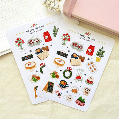 Stickers décoratifs | Och Monika | Winter Café - Och Monika - millenotes