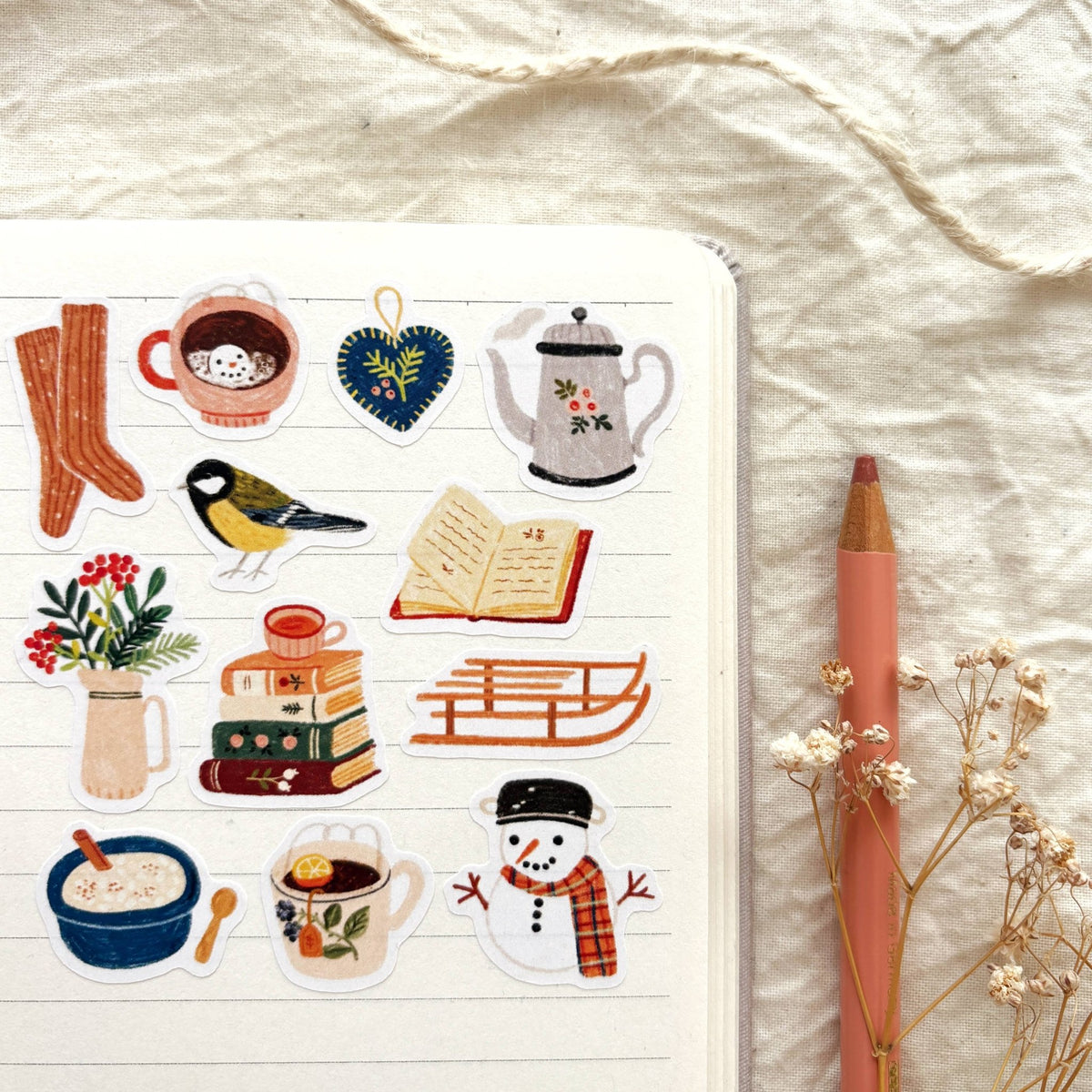 Stickers décoratifs | Och Monika | Winter Morning - Och Monika - millenotes
