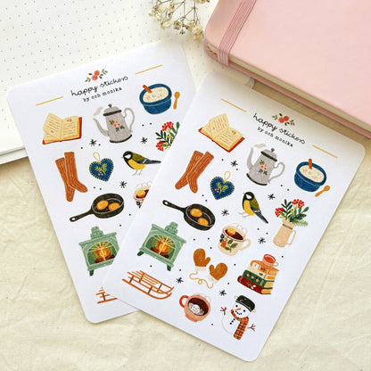 Stickers décoratifs | Och Monika | Winter Morning - Och Monika - millenotes