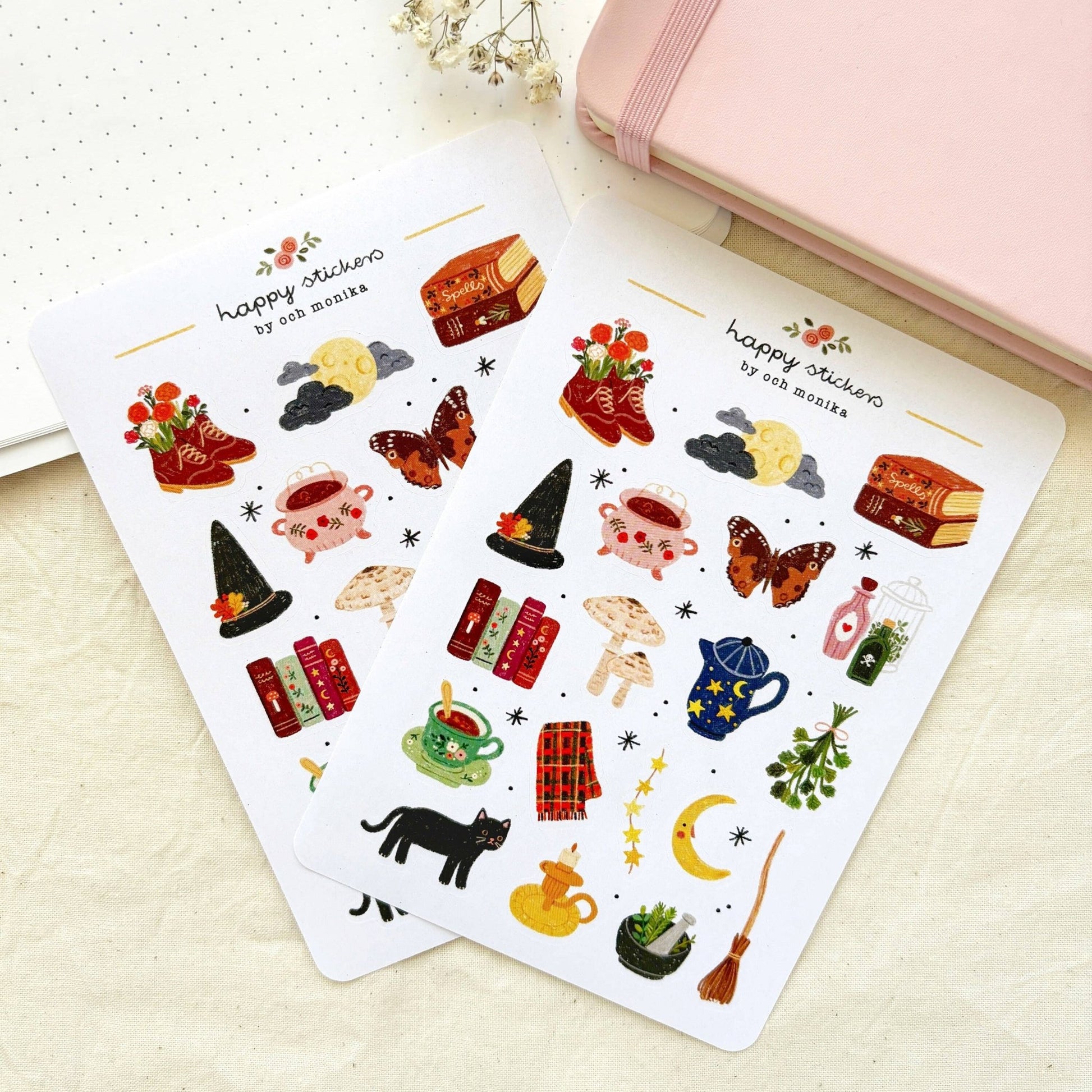 Stickers décoratifs | Och Monika | Witchy - Och Monika - millenotes