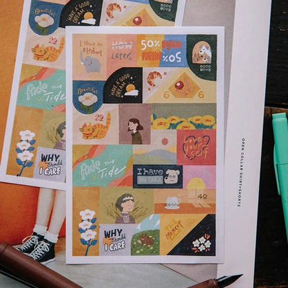 Stickers décoratifs | OURS Studio | Those Little Thoughts - OURS Studio - millenotes