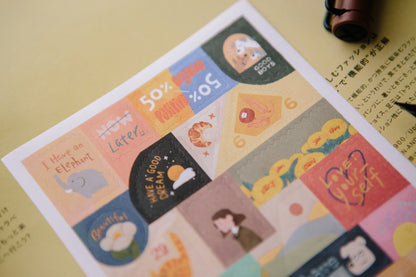 Stickers décoratifs | OURS Studio | Those Little Thoughts - OURS Studio - millenotes