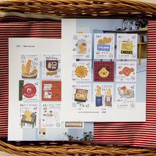 Stickers décoratifs | OURS Studio | Timbres - Bakery Cheers - OURS Studio - millenotes