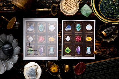 Stickers décoratifs | OURS Studio | Timbres - Gems - OURS Studio - millenotes