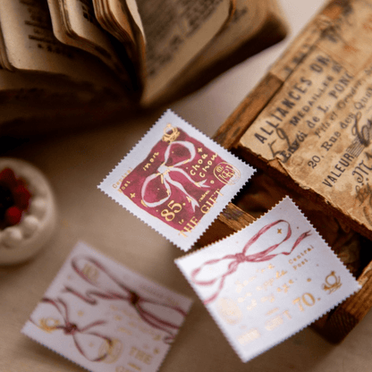 Stickers décoratifs | OURS Studio | Timbres Ribbon Bow - OURS Studio - millenotes