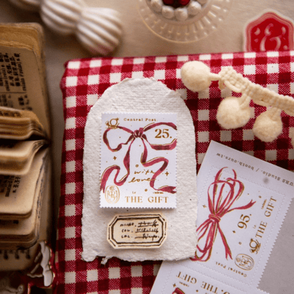 Stickers décoratifs | OURS Studio | Timbres Ribbon Bow - OURS Studio - millenotes