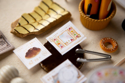 Stickers décoratifs | OURS Studio | Timbres - Sweet hours - OURS Studio - millenotes