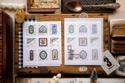 Stickers décoratifs | OURS Studio | Timbres - The Gallery - OURS Studio - millenotes