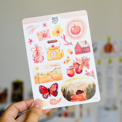 Stickers décoratifs | Wild Pencil Studio | Autumn Afternoon - Wild Pencil Studio - millenotes