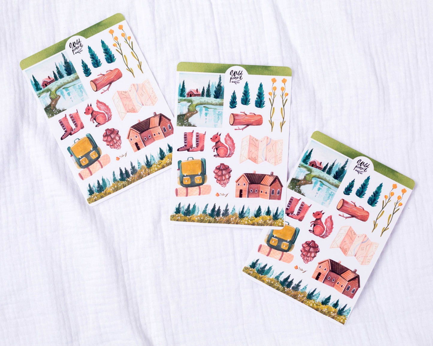 Stickers décoratifs | Wild Pencil Studio | Explorer - Wild Pencil Studio - millenotes