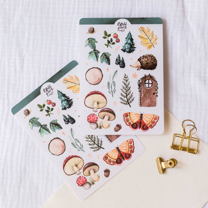 Stickers décoratifs | Wild Pencil Studio | Forest - Wild Pencil Studio - millenotes