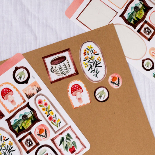 Stickers décoratifs | Wild Pencil Studio | Frames - Wild Pencil Studio - millenotes