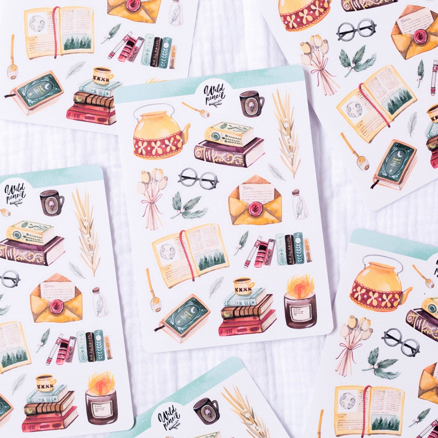 Stickers décoratifs | Wild Pencil Studio | Library - Wild Pencil Studio - millenotes