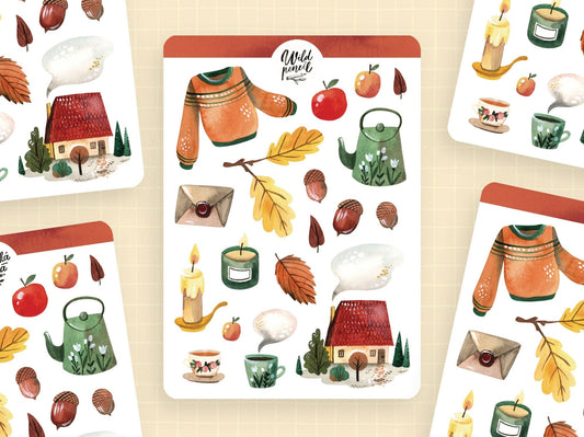 Stickers décoratifs | Wild Pencil Studio | Sweather Weather - Wild Pencil Studio - millenotes