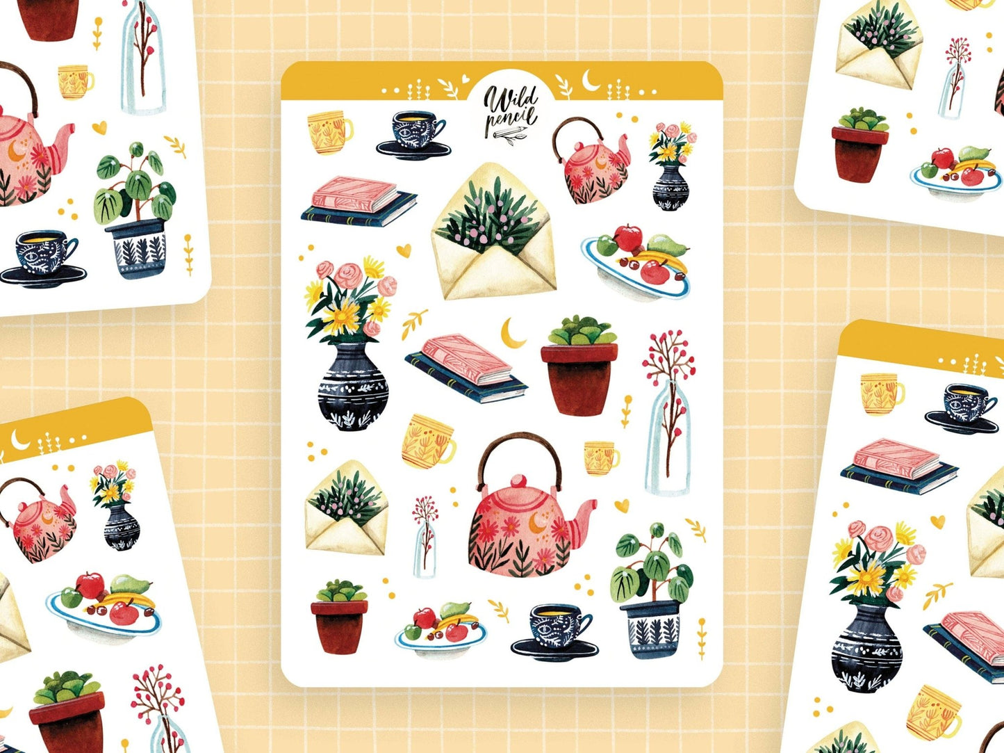 Stickers décoratifs | Wild Pencil Studio | The Little Things - Wild Pencil Studio - millenotes
