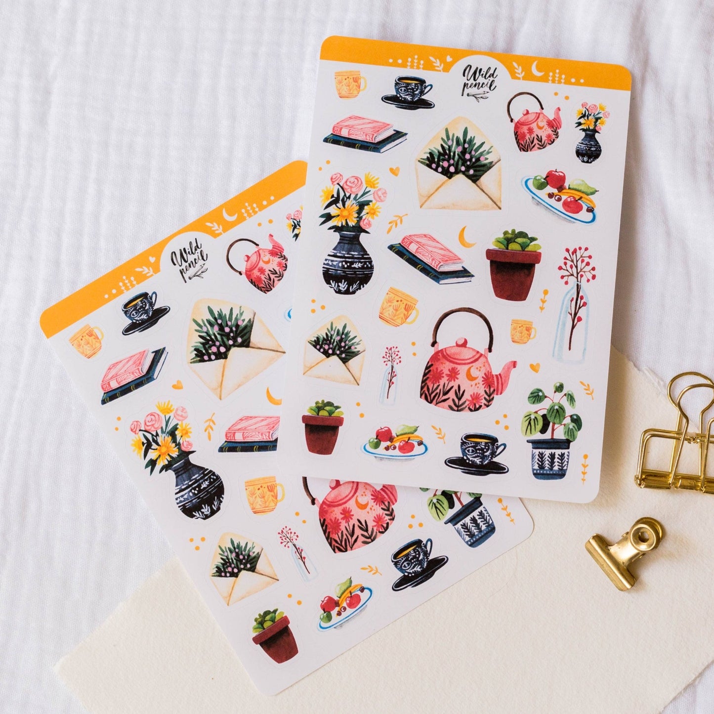 Stickers décoratifs | Wild Pencil Studio | The Little Things - Wild Pencil Studio - millenotes